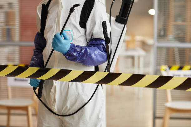 Professional Crime Scene Cleanup technician working in Breckenridge, MI